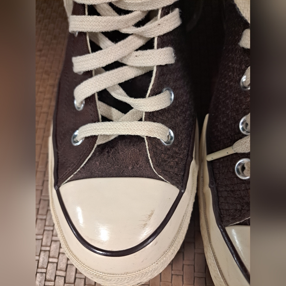 Men's Converse brown shoes size men's 11 - Picture 3 of 7